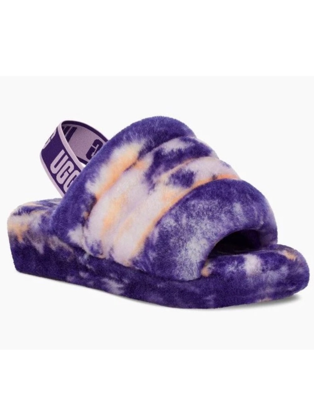 UGG Women's Fluff Yeah Slide
Marble plush Slipper size 6